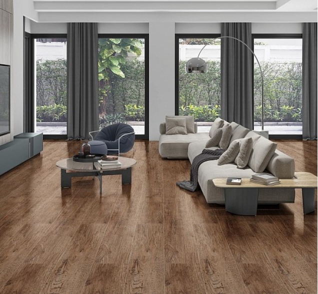 SPC ламинат "CronaFloor" Nano 4V Дуб Античный (1200*180*3,5 мм) — купить в Казани