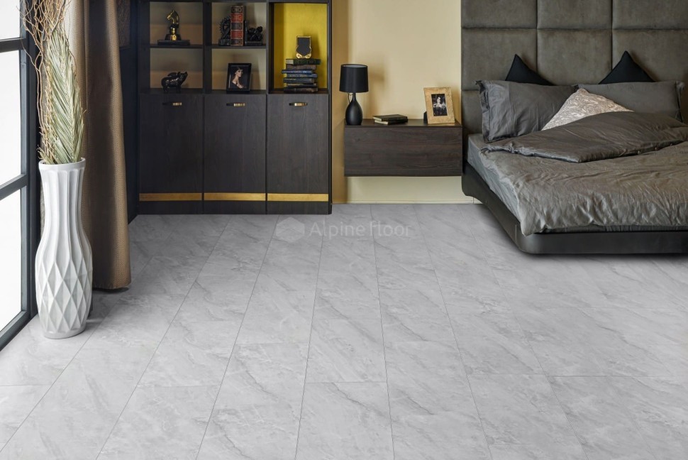 Виниловая плитка "Alpine Floor" Light Stone Вердон (608*303*2,5 мм) — купить в Казани