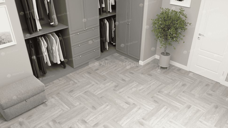 Виниловый ламинат "Alpine Floor" Parquet Light Дуб Полис (600*125*4 мм) — купить в Казани
