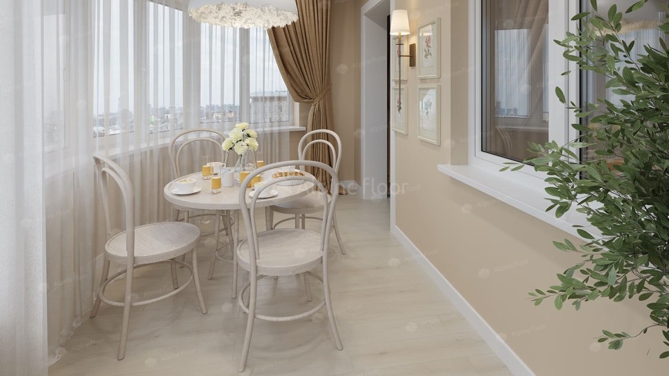 Виниловый ламинат "Alpine Floor" Grand Sequoia Гиперион (1220*183*4 мм) — купить в Казани