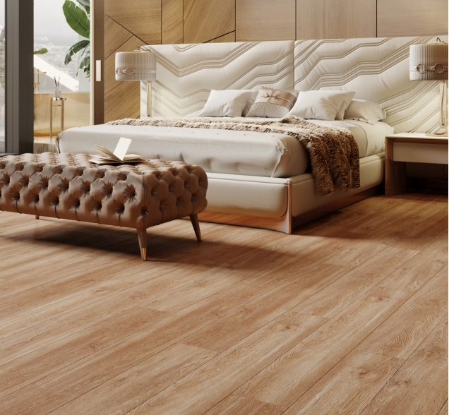 SPC ламинат "CronaFloor" Wood 4V Дуб Монтара (1200*180*4 мм) — купить в Казани