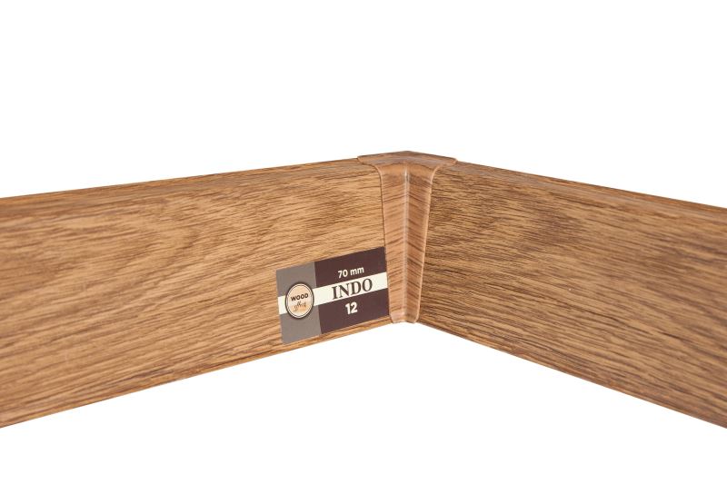 Плинтус "Arbiton" Indo Дуб Темный (2500*26*70 мм) — купить в Казани