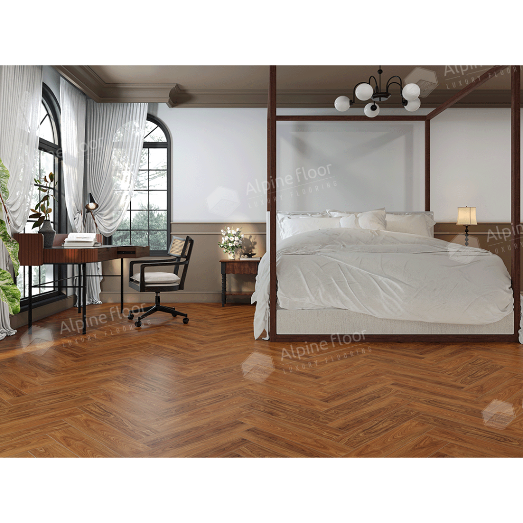 SPC ламинат "Alpine Floor" Орех Нойер (600*125*4 мм) — купить в Казани