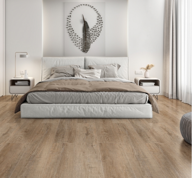 SPC ламинат "Royce" Enjoy Дуб Блэкрок Е308 (1200*180*3,5 мм) — купить в Казани