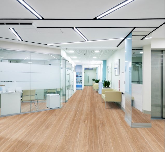 SPC ламинат "CronaFloor" Wood 4V Дуб Монтара (1200*180*4 мм) — купить в Казани