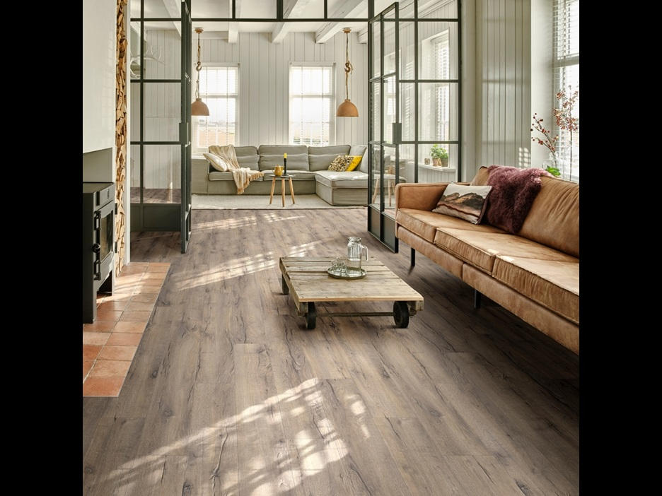 Замковая ПВХ плитка Highland Oak 869 (1251*189*5 мм) — купить в Казани