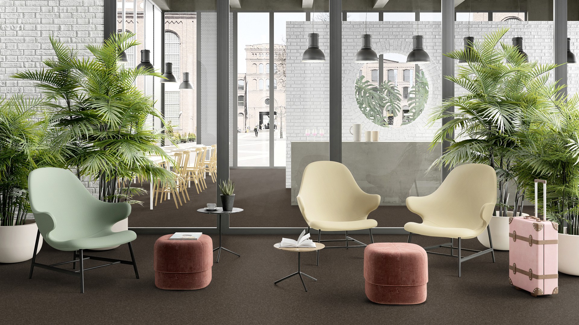 Ковровая плитка Medusa Tile 43 (500*500*5 мм) — купить в Казани