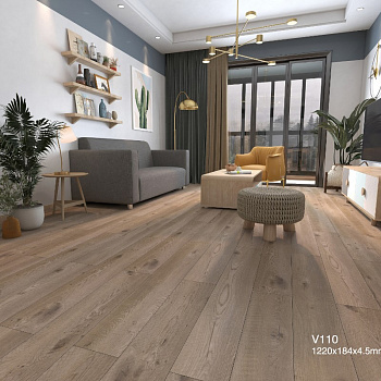 Виниловые полы "Betta" Villa Дуб Монца V110 (1220*184*4,5 мм) — фото и характеристики